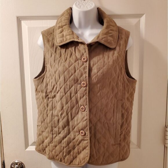 Cabelas Womens Quilted Vest S - Picture 1 of 7